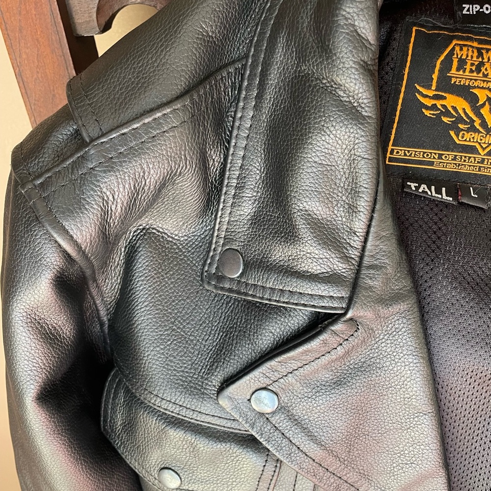 Leather “Pistol Pete” Motorcycle Jacket